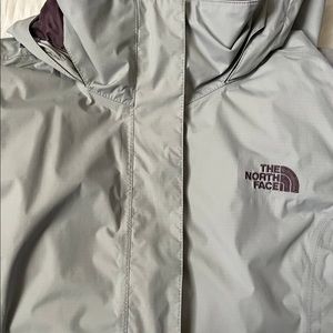 The north face rain jacket